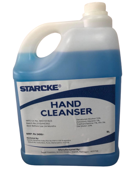 Starcke Hand Disinfectant- Liquid  [SNP 5 Ltr-Stk in Can]-F